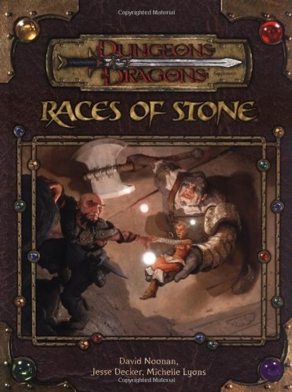 Races of Stone: Dungeons & Dragons Rules Supplement (D&D Supplement) - Jesse Decker