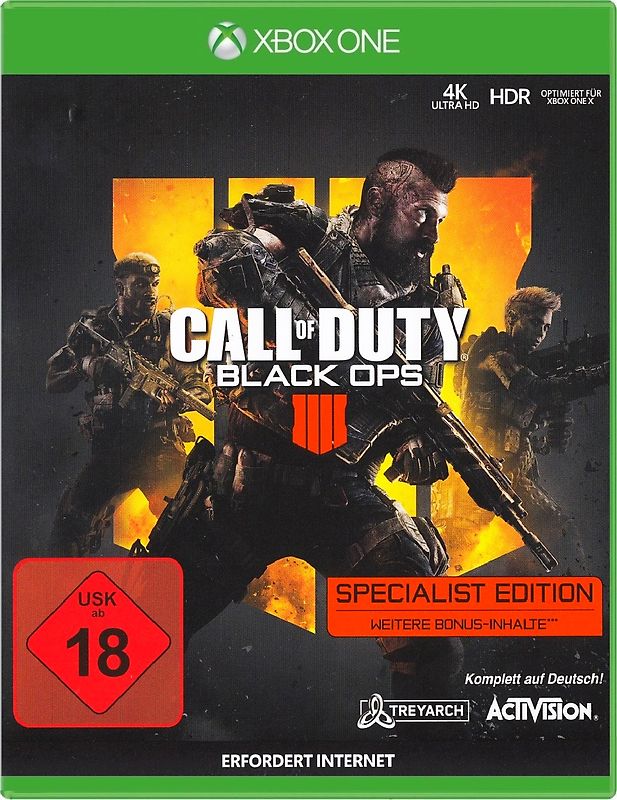 Call of Duty: Black Ops IV [Specialist Edition] Xbox One