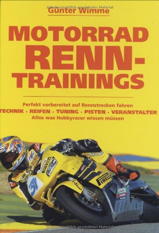 Motorrad Renntrainings. Perfekt vorbereitet auf Rennstrecken fahren