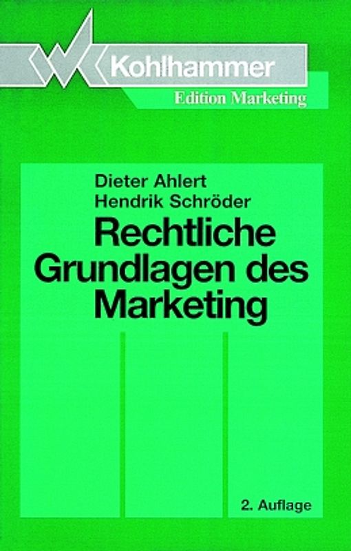 Rechtliche Grundlagen des Marketing