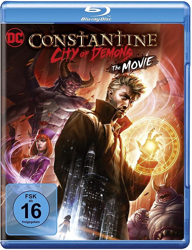 Constantine: City of Demons - The Movie Blu-ray Disc