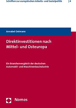 Direktinvestitionen nach Mittel- und Osteuropa