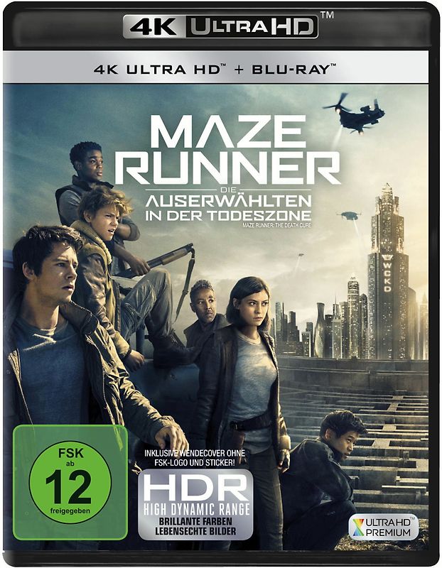 Maze Runner - Die Auserwählten in der Todeszone [inkl. Blu-ray] 4K Ultra HD Blu-ray