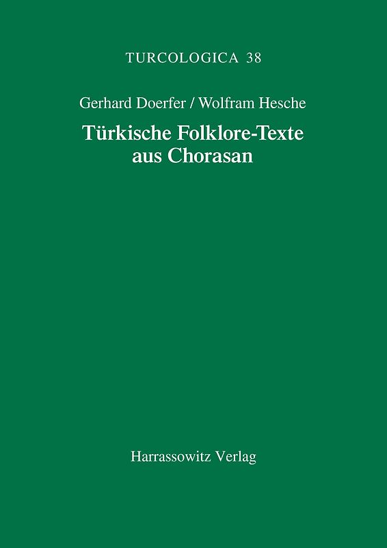 Türkische Folklore-Texte aus Chorasan