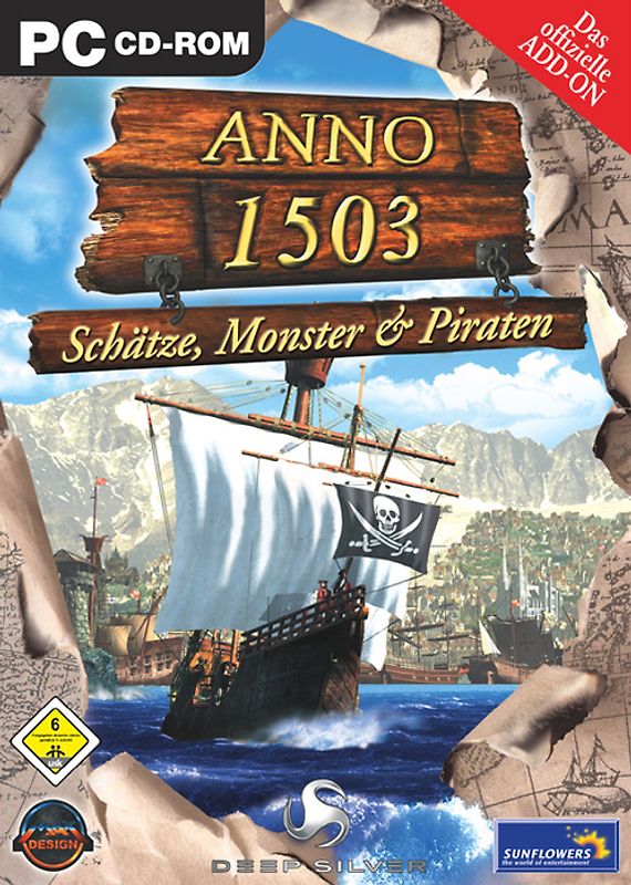 Anno 1503 AddOn Schätze Monster und Piraten PC Spiele