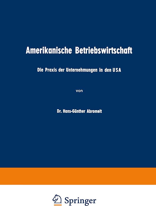 Amerikanische Betriebswirtschaft