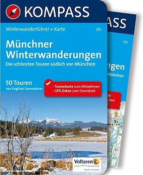 KOMPASS Wanderführer Münchner Winterwanderungen, 50 Touren