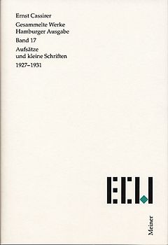 Aufsätze und kleine Schriften 1927–1931
