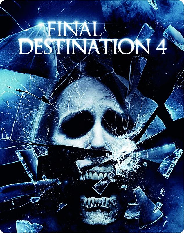 Final Destination 4 [Steelbook Special Edition, 3D/2D Inkl. vier 3-D Brillen] 3D Blu-ray Disc
