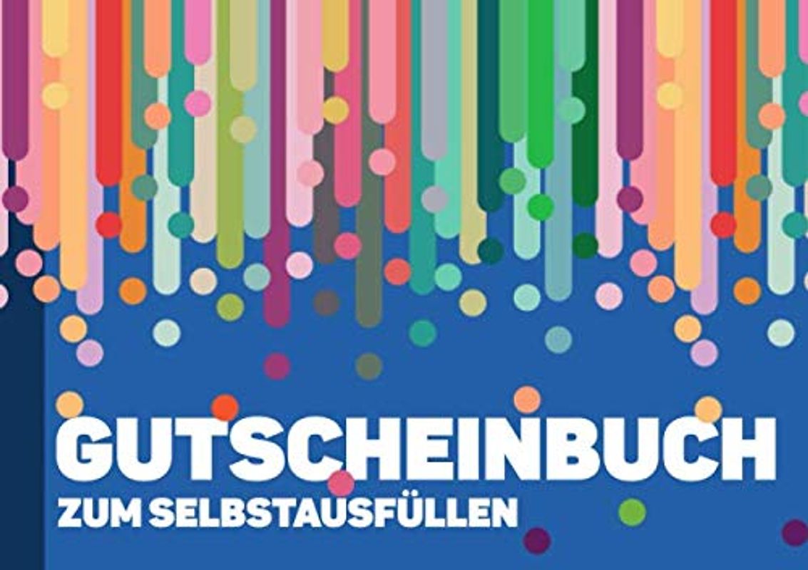 Gutscheinbuch zum Selbstausfüllen: Gutscheinheft zum Selber Ausfüllen (blanko), mit 20 Gutscheinkarten als kleine Geschenke