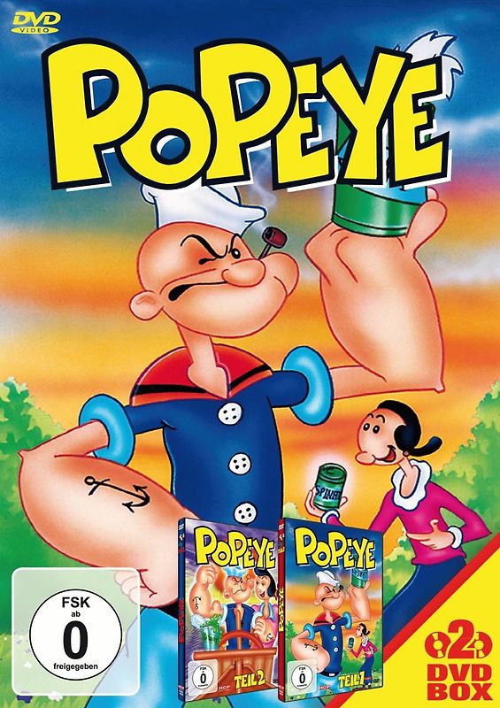 Popeye Box DVD