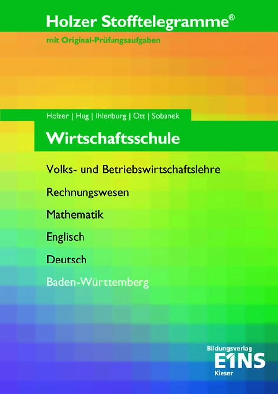 Stofftelegramme Wirtschaftsschule