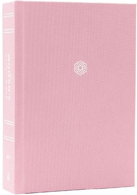 Niv, the Woman's Study Bible, Cloth Over Board, Pink, Full-Color