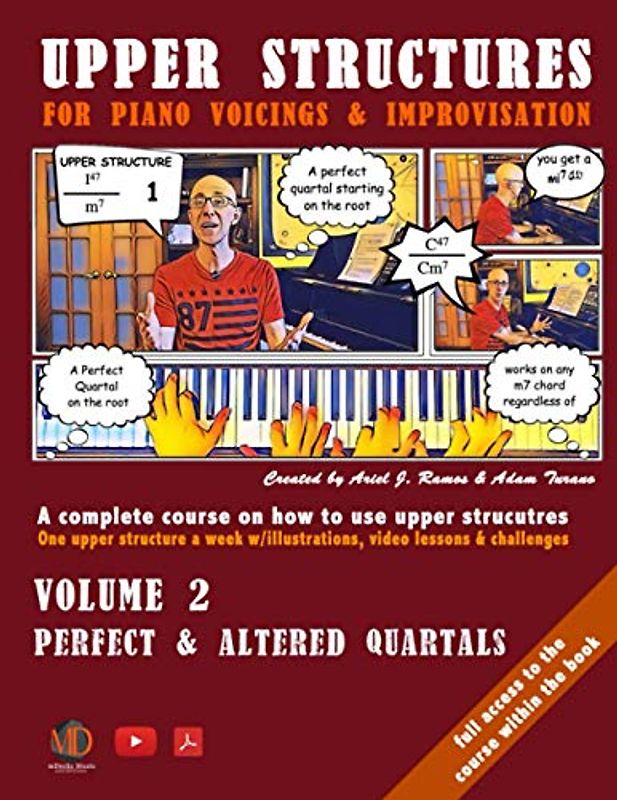 Upper Structures for Piano Voicings & Improvisation: Perfect & Altered Quartals