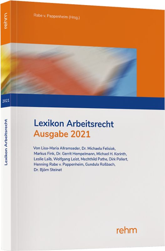 Lexikon Arbeitsrecht 2021