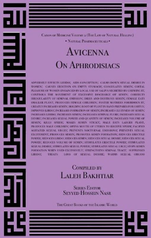 Avicenna on Aphrodisiacs and Their Medicinal Uses