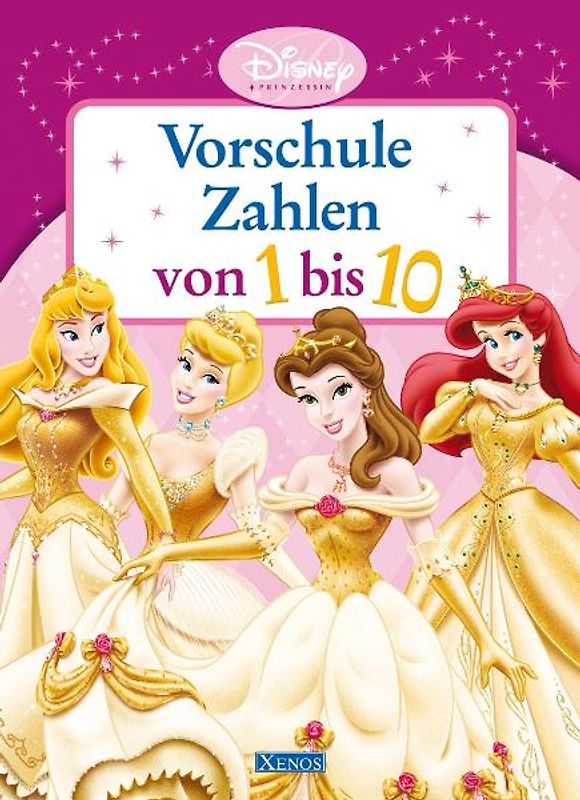 Prinzessin - Vorschule Zahlen von 1 bis 10
