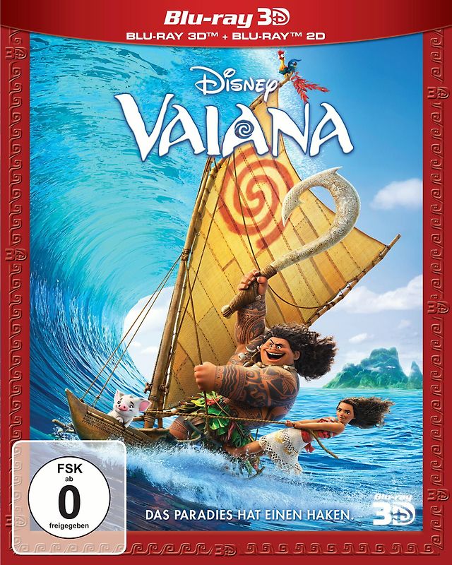 Vaiana - Das Paradies hat einen Haken 3D [inkl. Blu-ray] 3D Blu-ray Disc