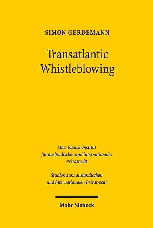 Transatlantic Whistleblowing
