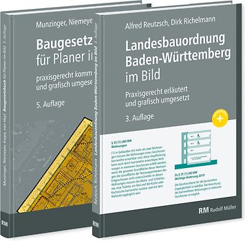 Buchpaket: Baugesetzbuch für Planer im Bild & Landesbauordnung Baden-Württemberg im Bild