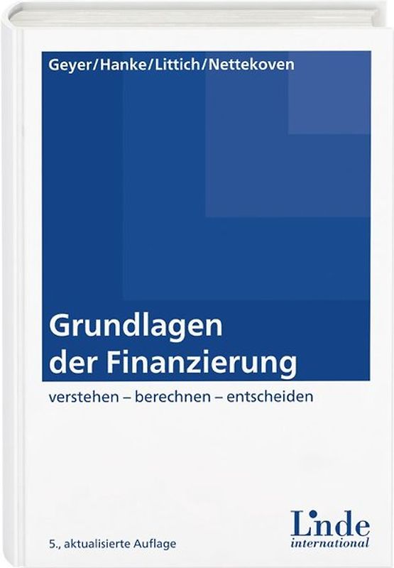 Grundlagen der Finanzierung