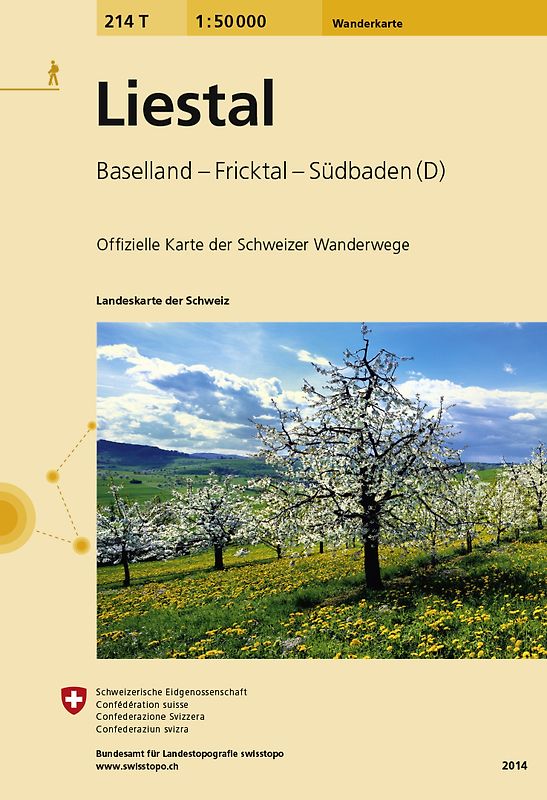 214T Liestal Wanderkarte