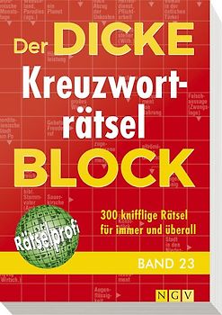 Der dicke Kreuzworträtsel-Block Band 23