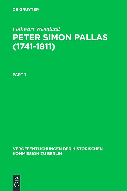 Peter Simon Pallas (1741-1811)