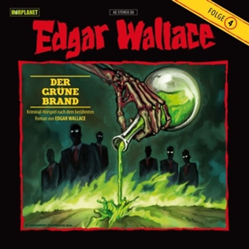 Edgar Wallace - Der grüne Brand (04) (Kriminalhörspiel)