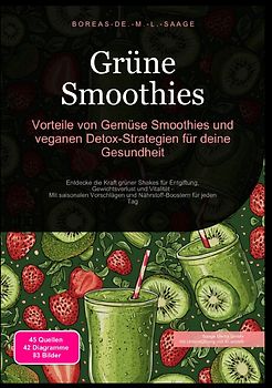 Smoothie (DE) / Grüne Smoothies: Vorteile von Gemüse Smoothies und veganen Detox-Strategien für deine Gesundheit