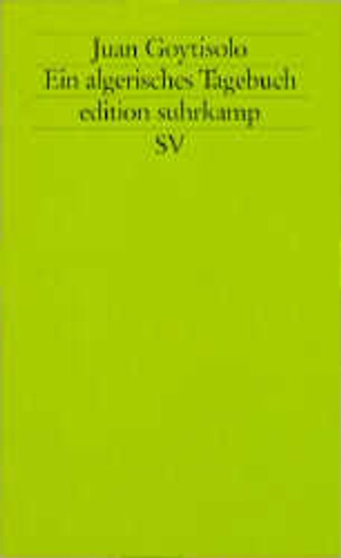 Ein algerisches Tagebuch