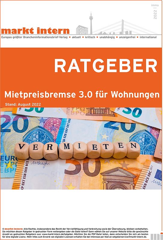 Mietpreisbremse 3.0 für Wohnungen