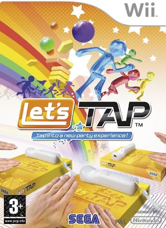 Let's Tap - Internationale Version Nintendo Wii