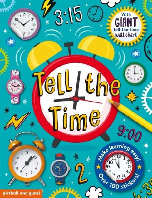 Tell The Time Sticker Book