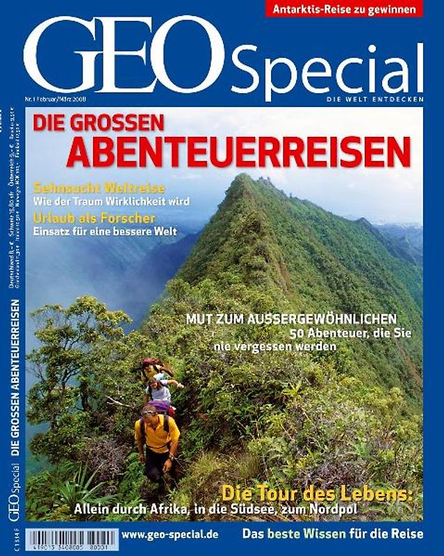 GEO Special / 01/2008 - Die großen Abenteuerreisen