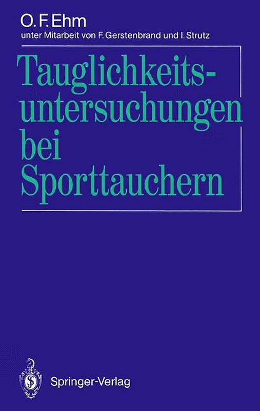 Tauglichkeitsuntersuchungen bei Sporttauchern