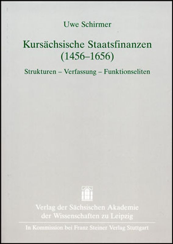 Kursächsische Staatsfinanzen (1456–1656)