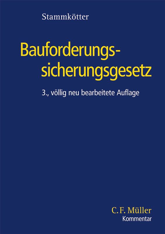 Bauforderungssicherungsgesetz
