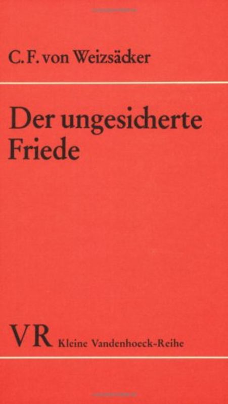 Der ungesicherte Friede
