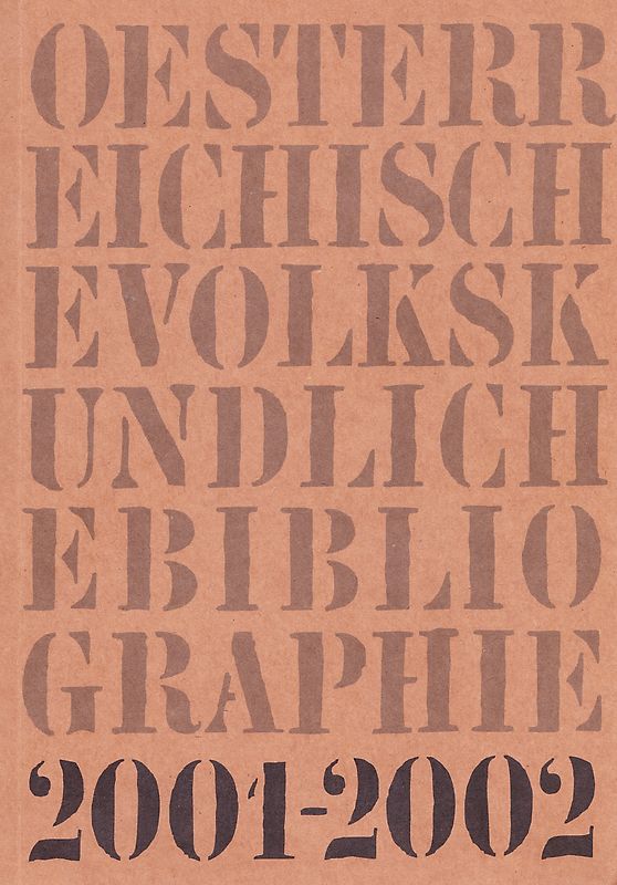 Österreichische Volkskundliche Bibliographie