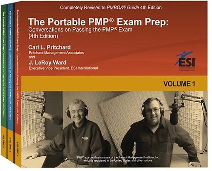 The Portable PMP® Exam Prep: Conversations on Passing the PMP® Exam - Carl L. Pritchard, J. LeRoy Ward [Audiobook] [3 Volumes - Audio CD]