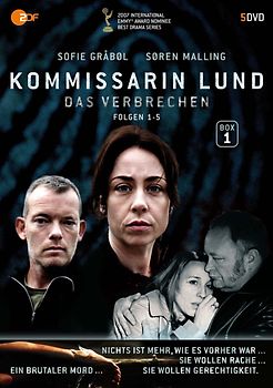 Kommissarin Lund - Das Verbrechen, Box 1, Folgen 1-5 - Søren Sveistrup DVD