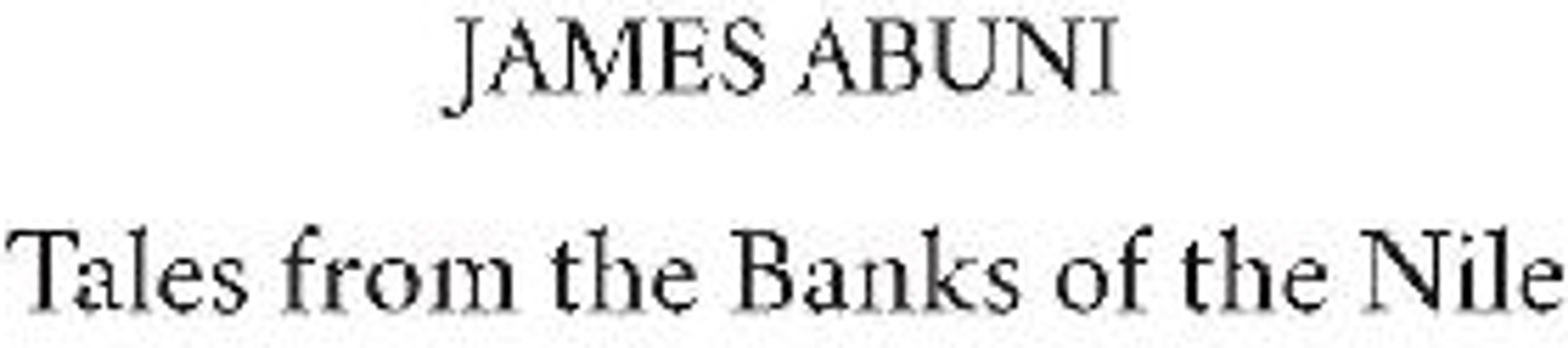 Tales from the Banks of the Nile