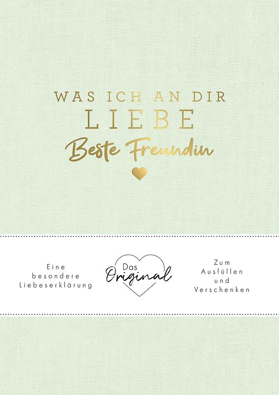 Was ich an dir liebe, beste Freundin