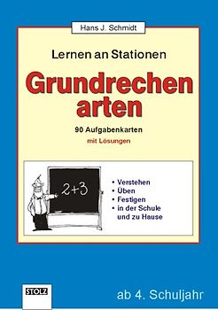 Grundrechenarten – Lernen an Stationen. 90 Aufgabenkarten mit Lösungen