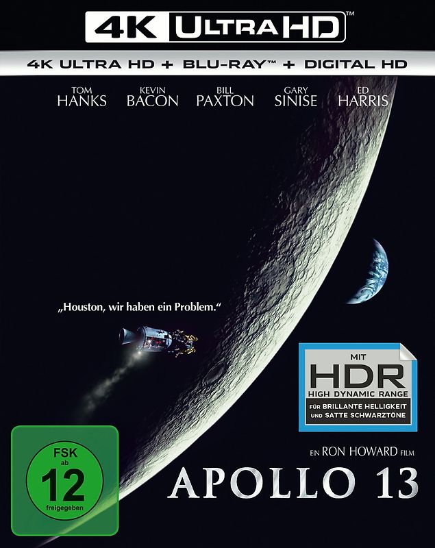 Apollo 13 [inkl. Blu-ray] 4K Ultra HD Blu-ray