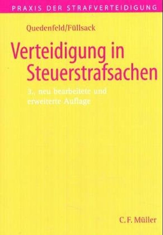 Verteidigung in Steuerstrafsachen