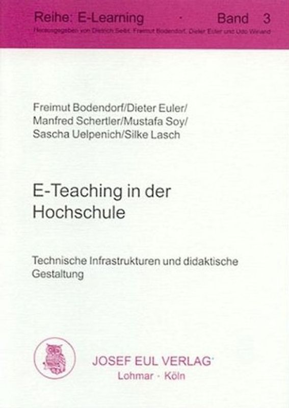 E-Teaching in der Hochschule