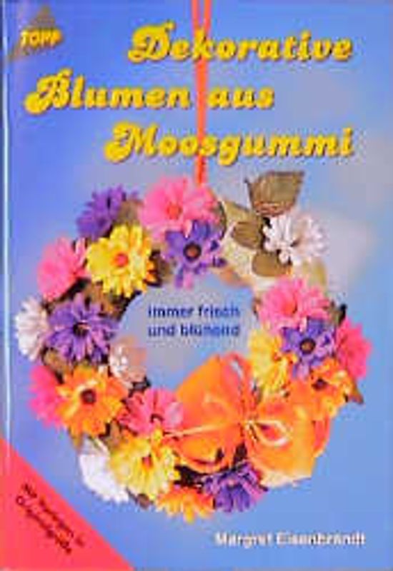 Dekorative Blumen aus Moosgummi