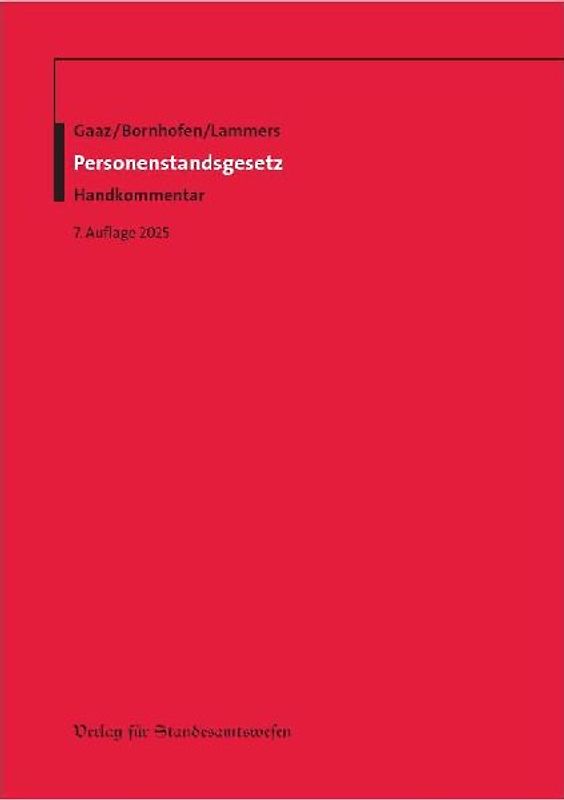 Personenstandsgesetz